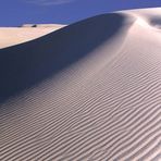 White Sands am Abend