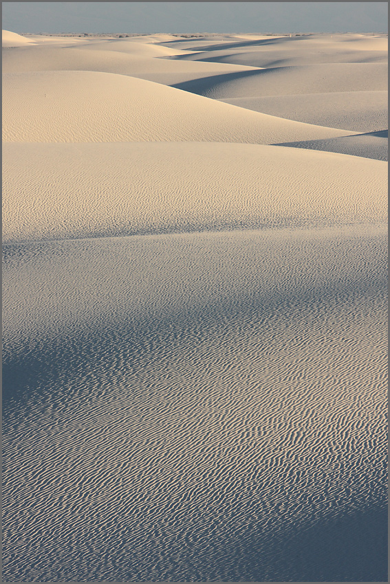 White Sands am Morgen