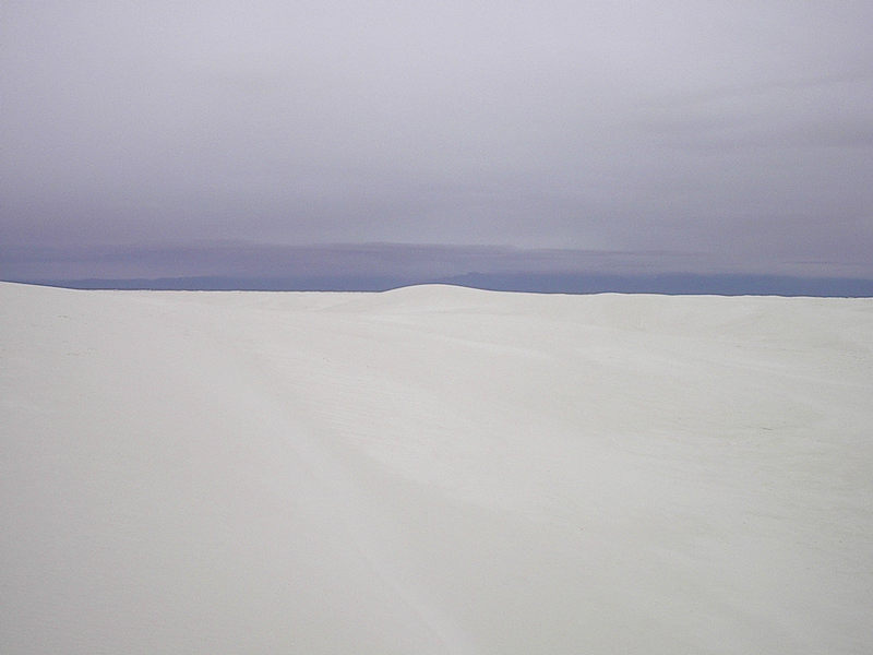 White Sands Blue Sky