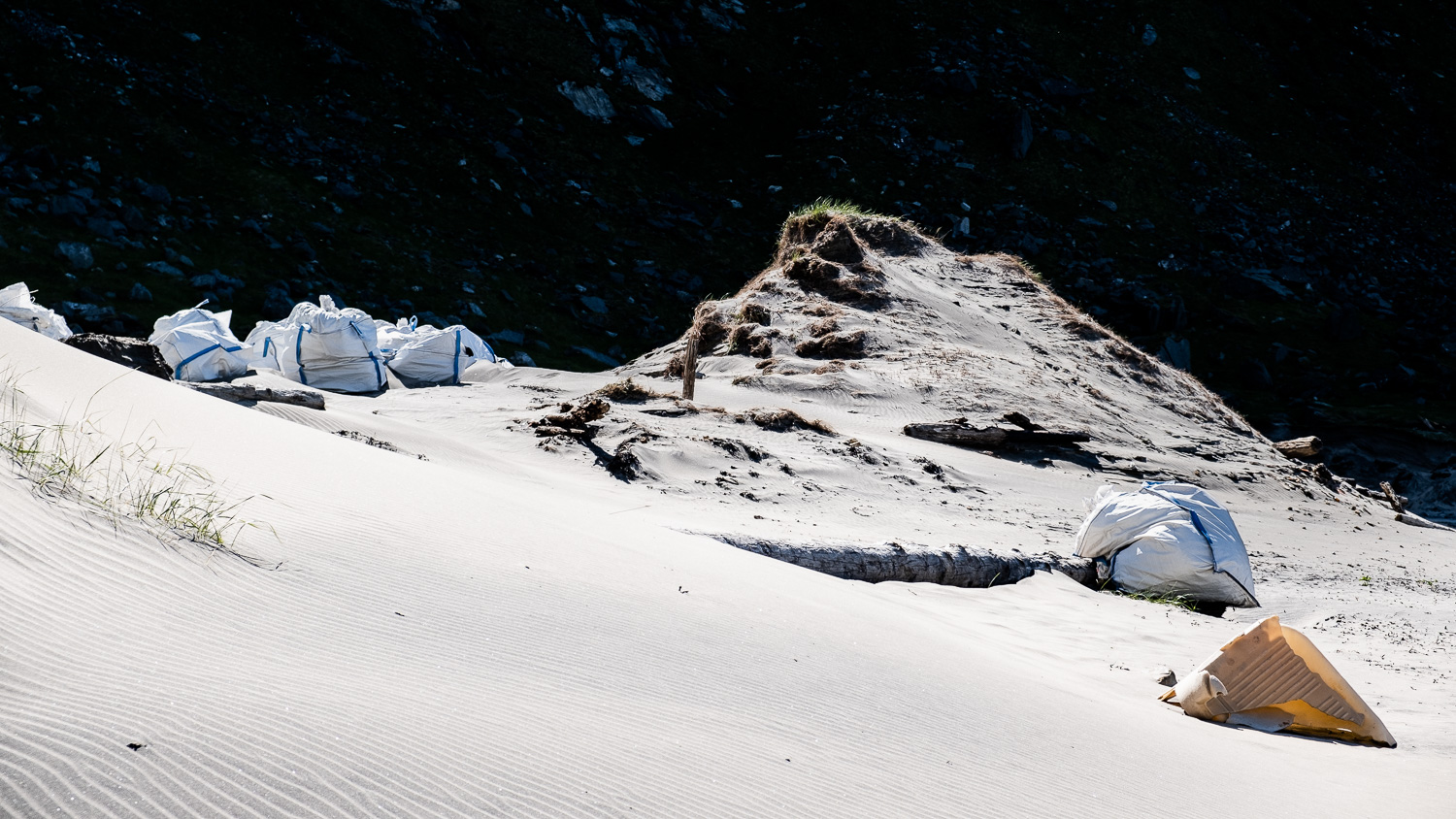 White sands