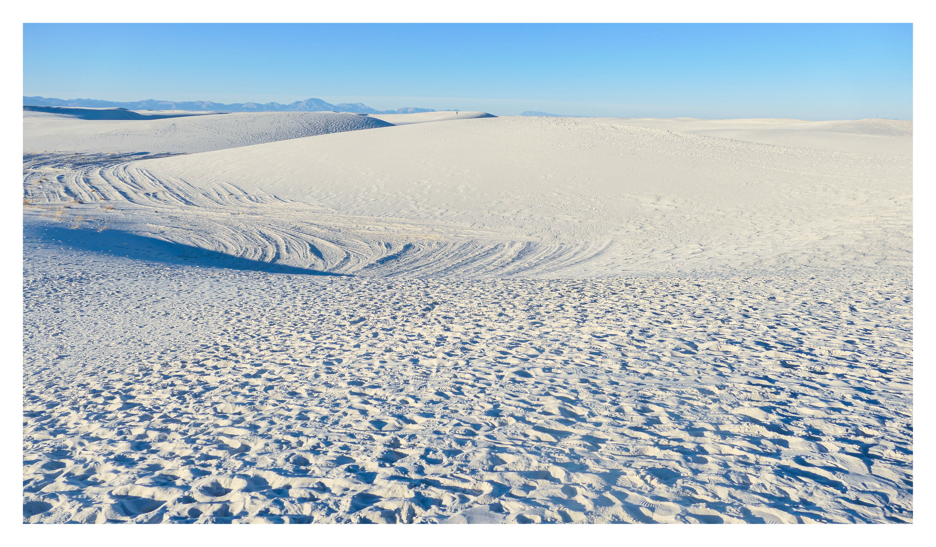 White Sands in New Mexico