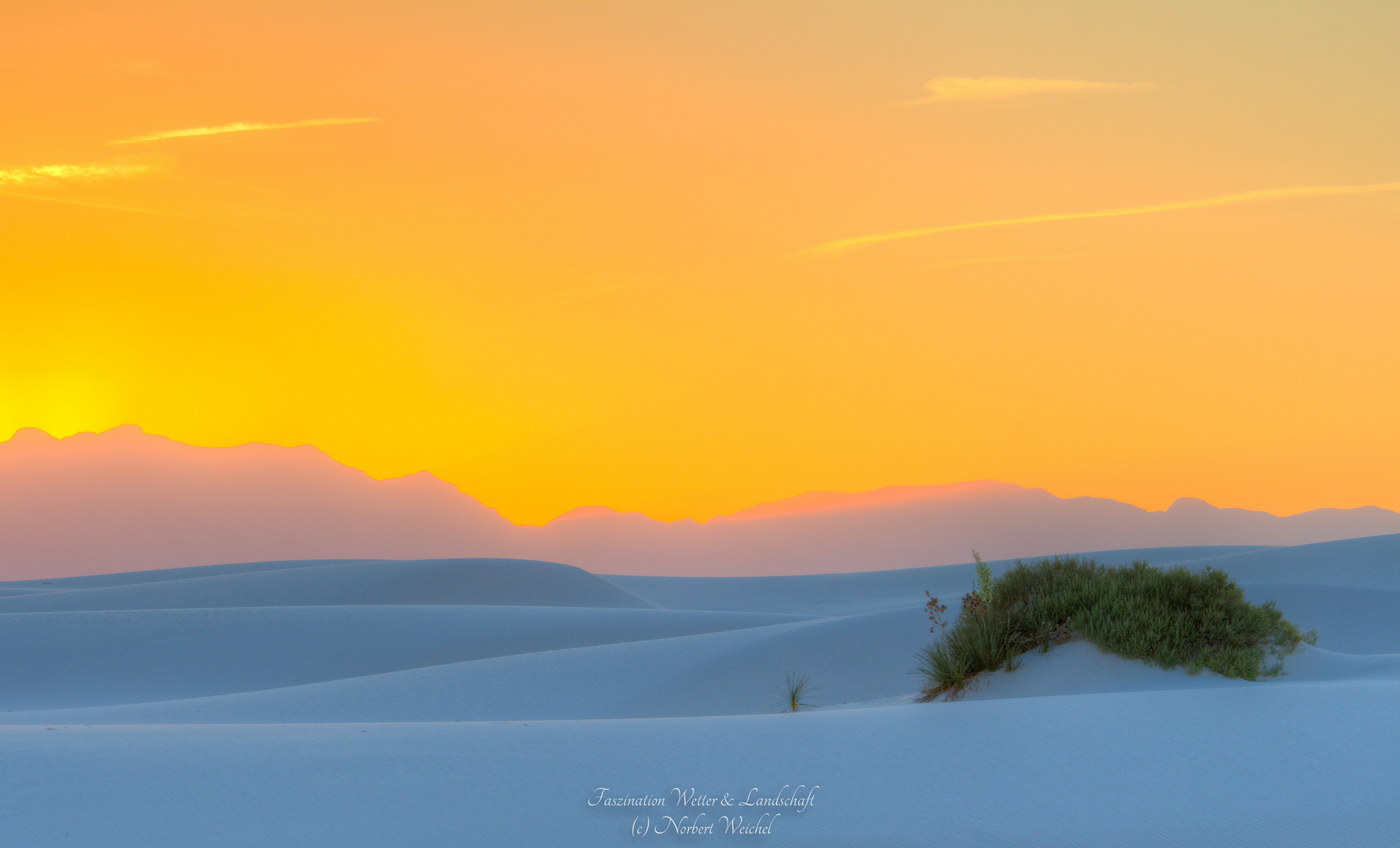 White Sands National Monument in New Mexico