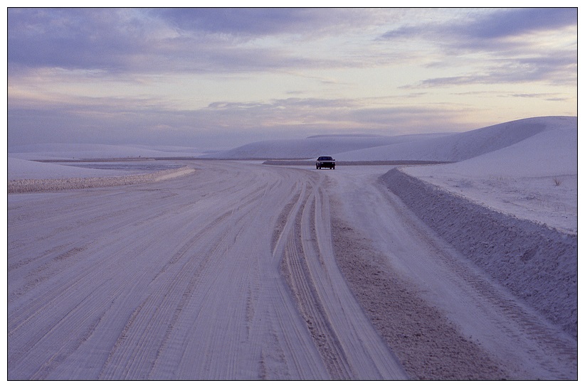 White Sands Parkplatz