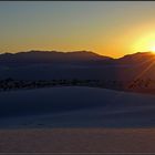 White Sands Sunset