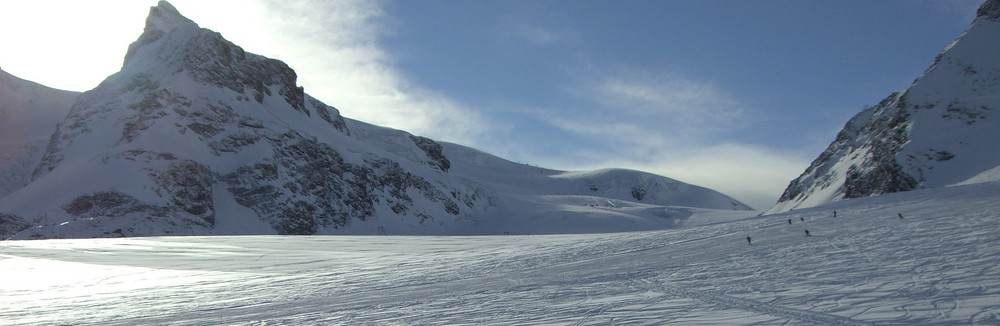 white skiers' paradies