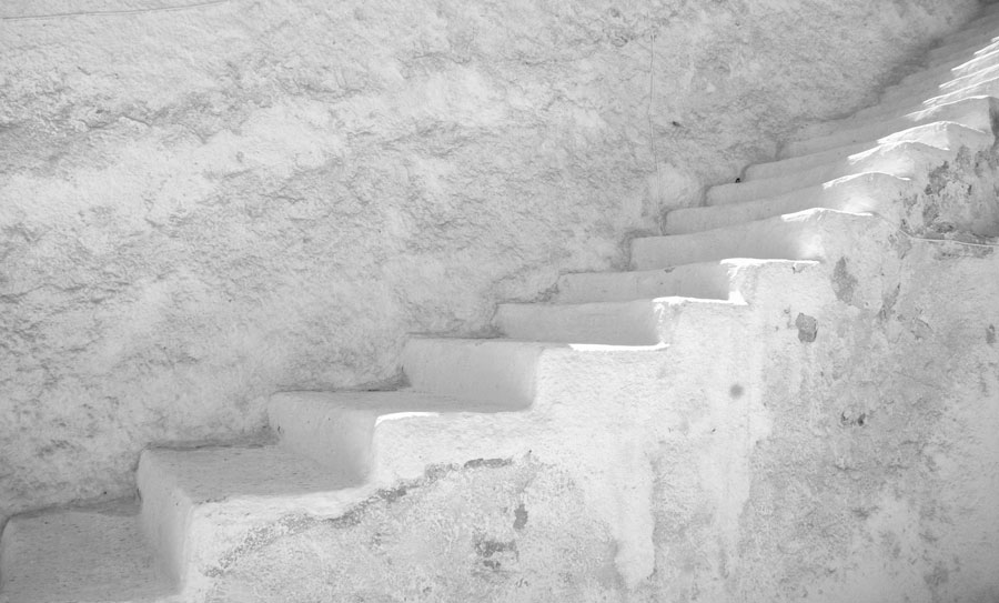 White Steps in Kalymnos