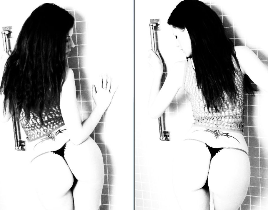 white wall & white skin... II