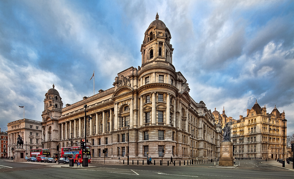 Whitehall in London