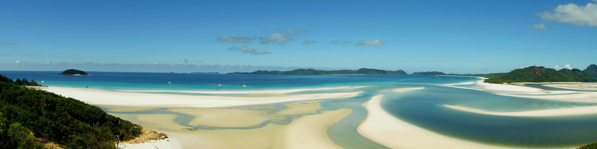 Whitehaven Beach auf den Whitsunday Islands