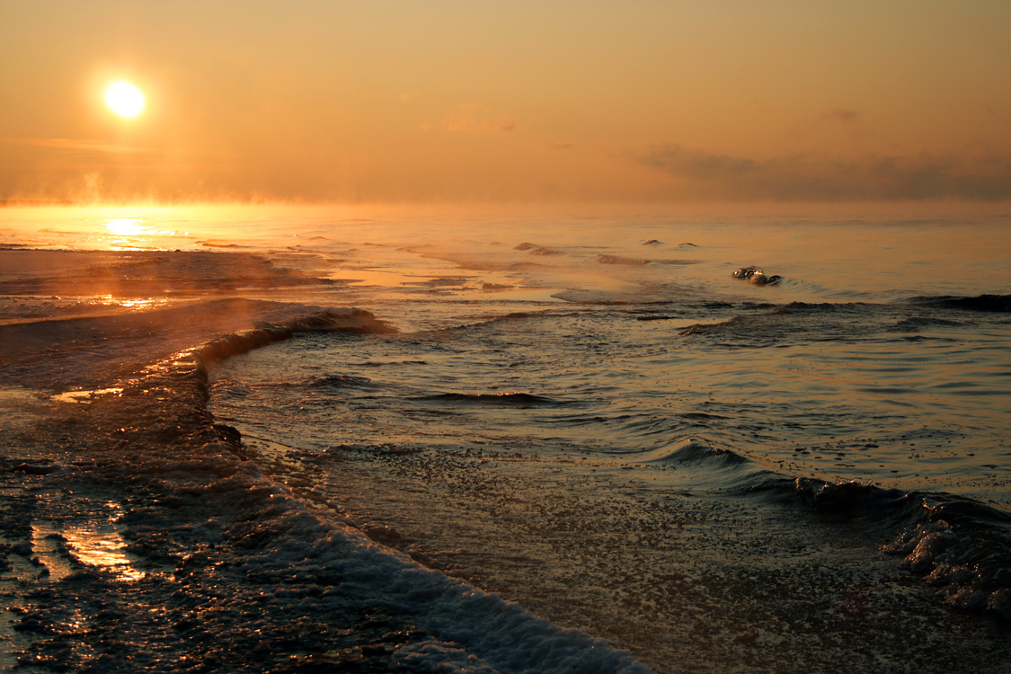 who is stronger - the sea or winter?