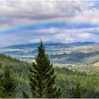 Whole rainbow over strath Tay