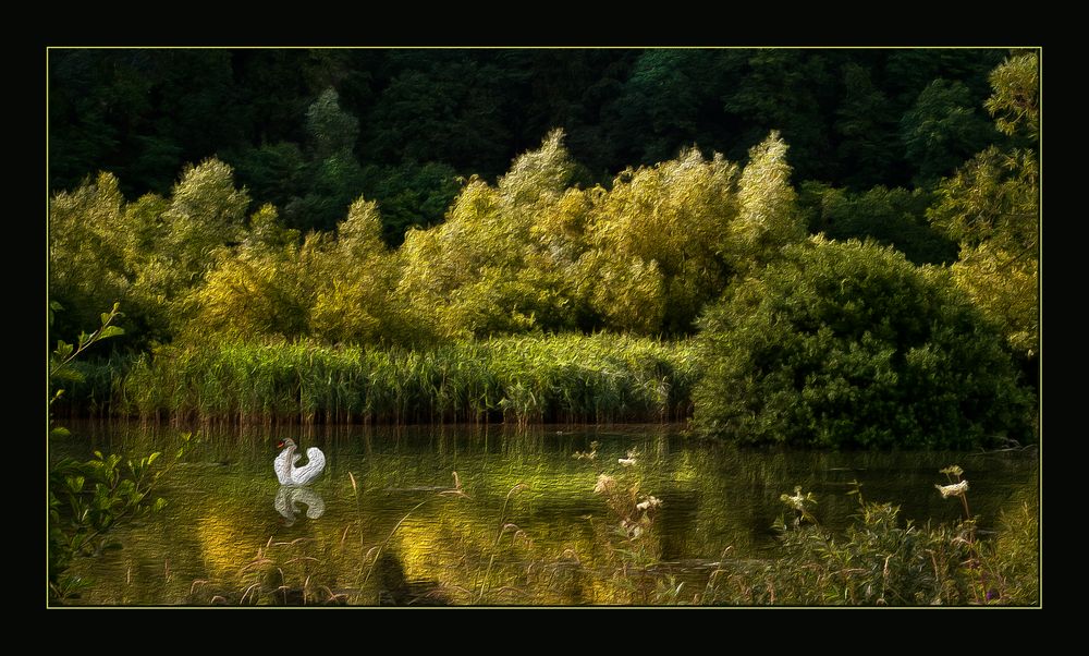 Wichelsee in Ölfarbenlook