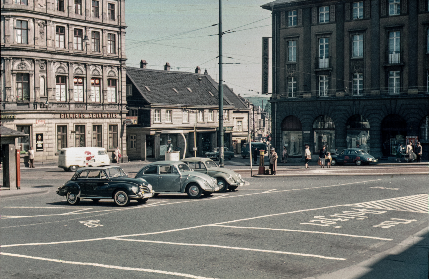 Wichlinghauser Markt in den 1950
