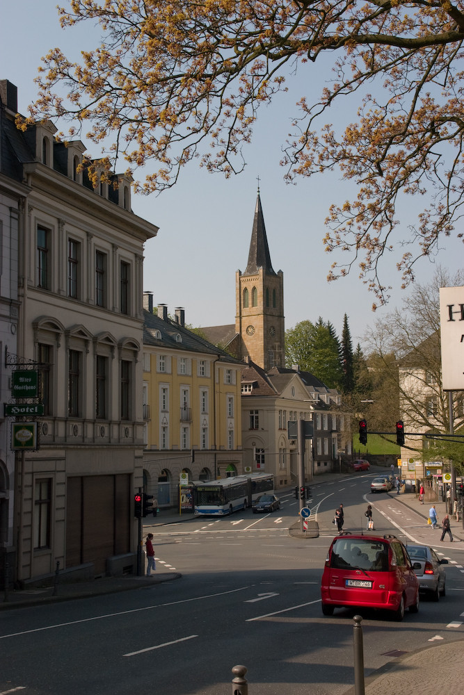 Wichlinghauser Markt mit Kirche