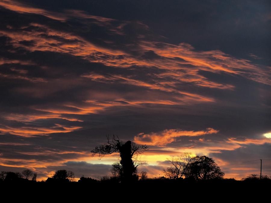 Wicklow at sunset