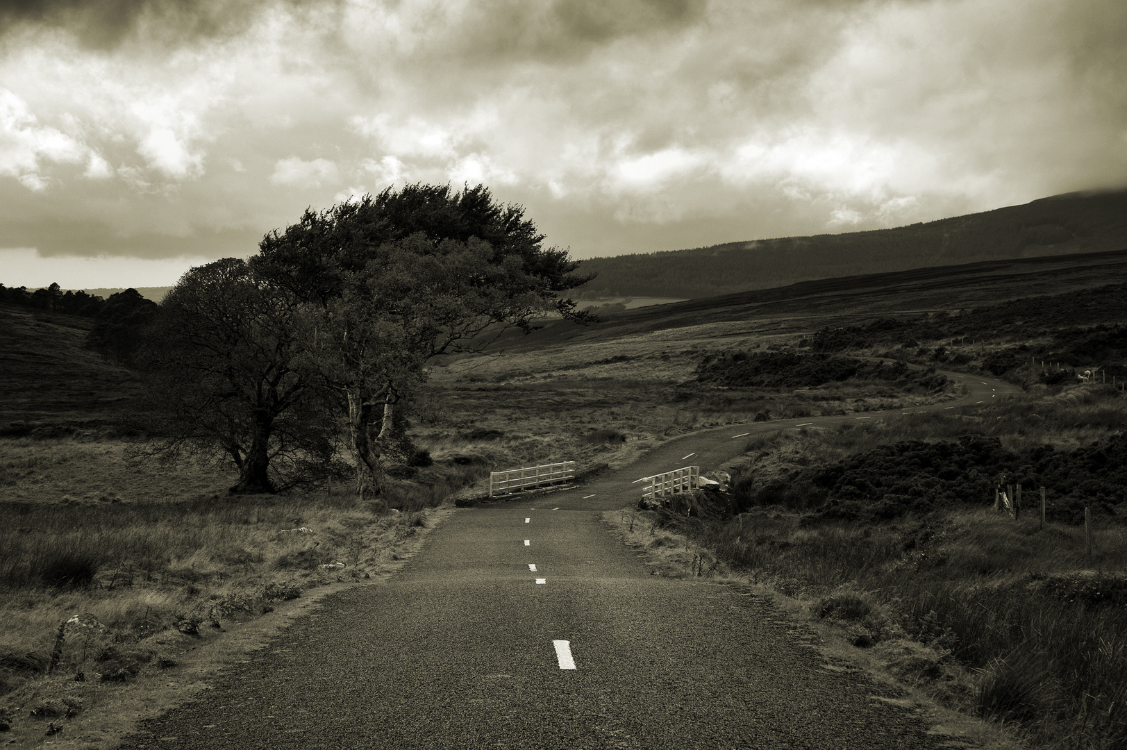 Wicklow Mountains - road to nowhere