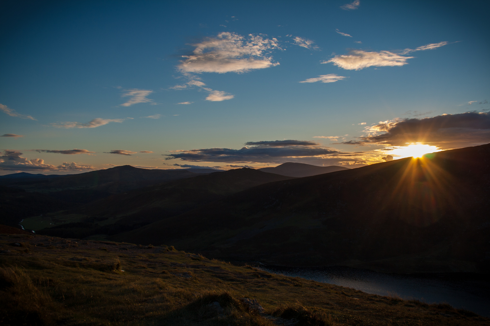 Wicklow Mountains Sunset