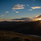 Wicklow Mountains Sunset