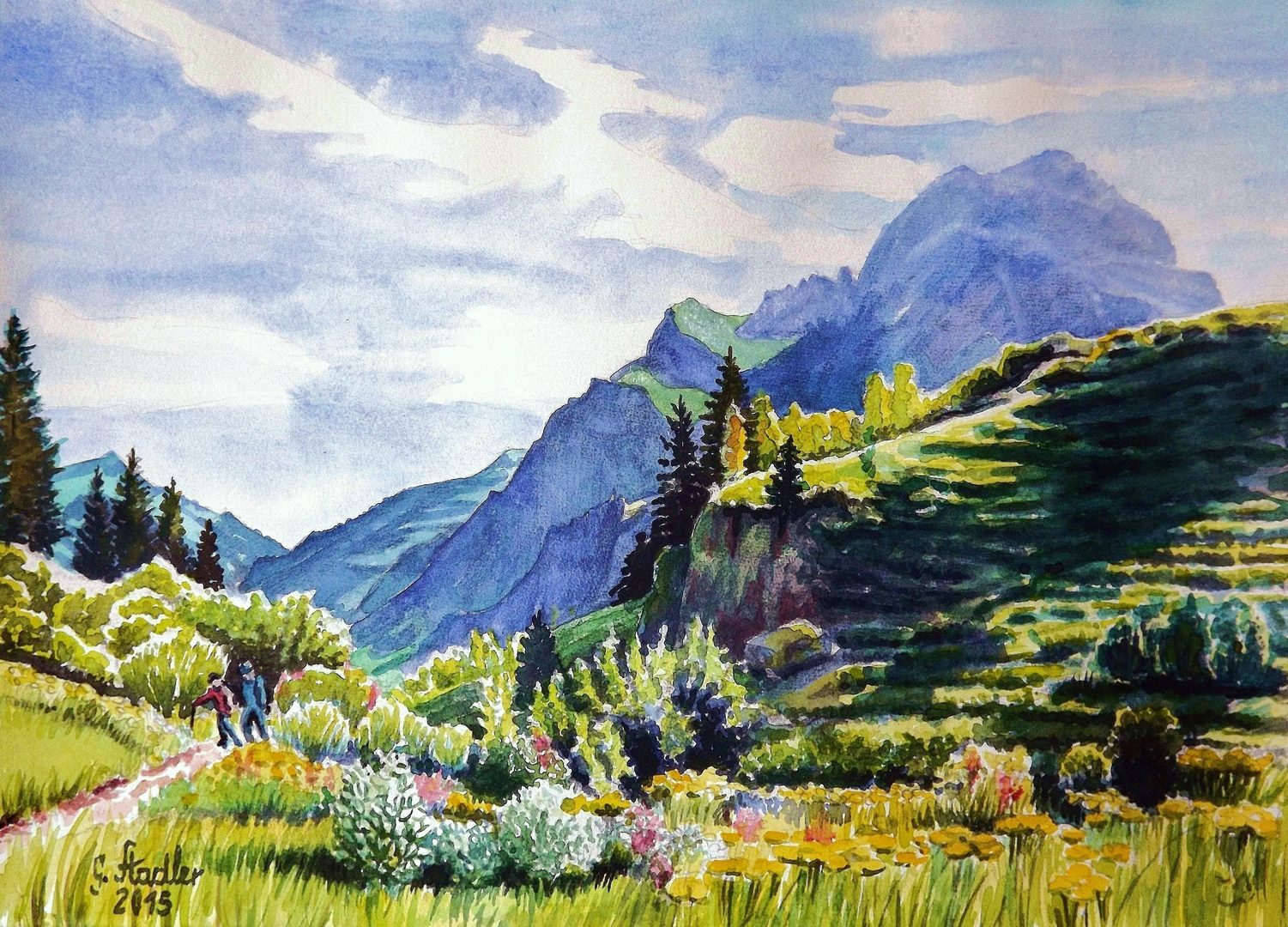 Widderstein, Walsertal (Baad)