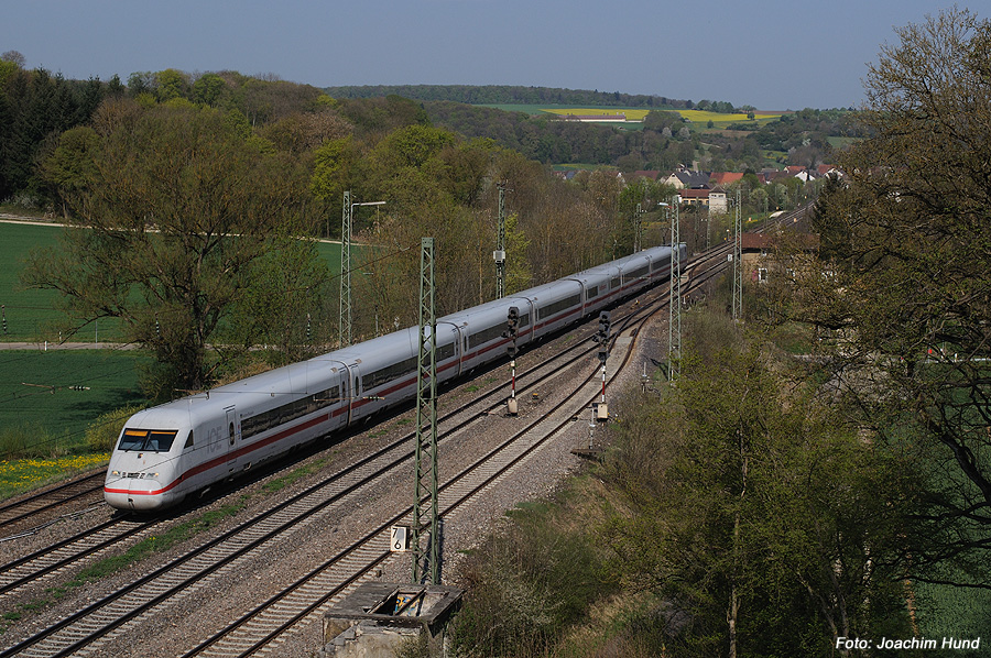 Wie auf der Modellbahn