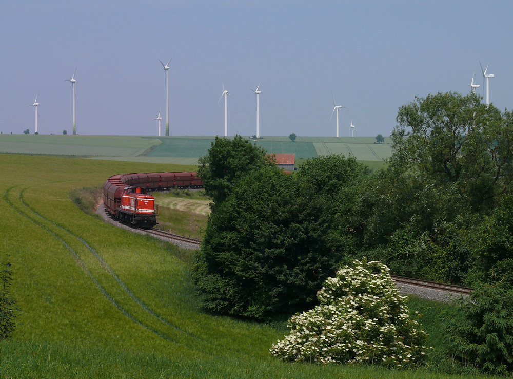 Wie auf einer Modellbahn