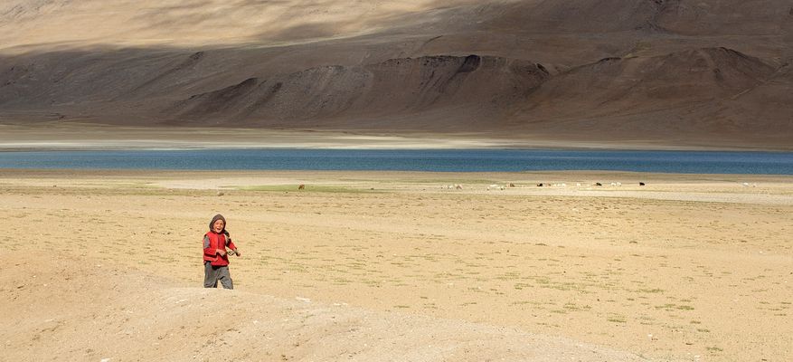 wie aus dem Nichts . . . .