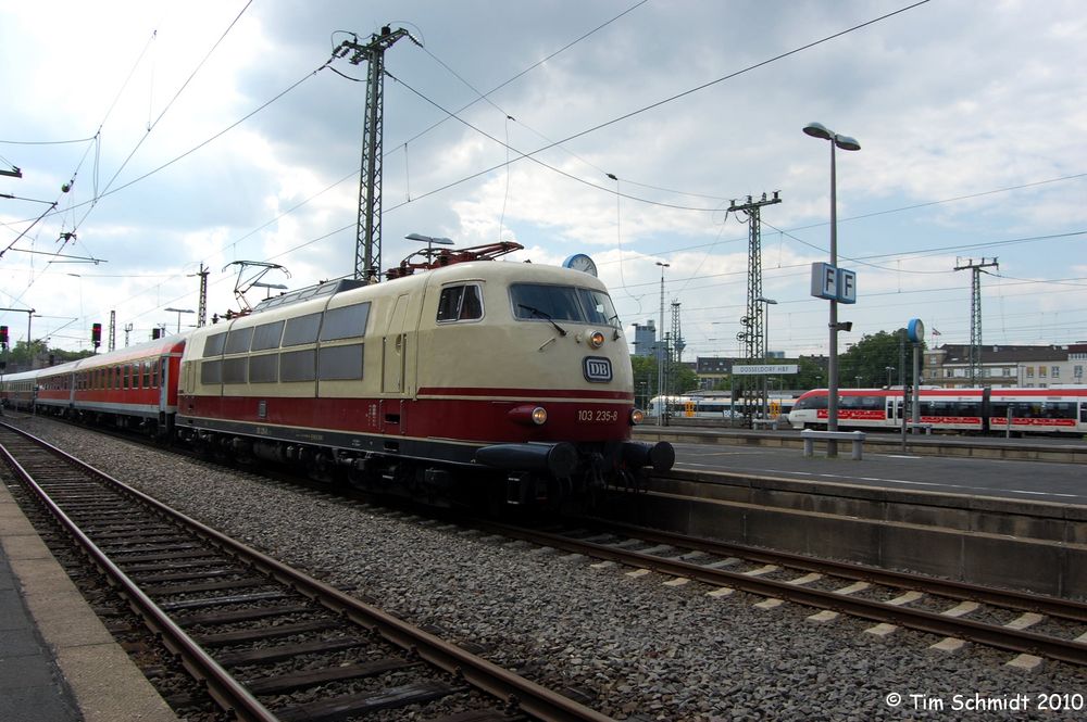 wie bei der BUNDESBAHN