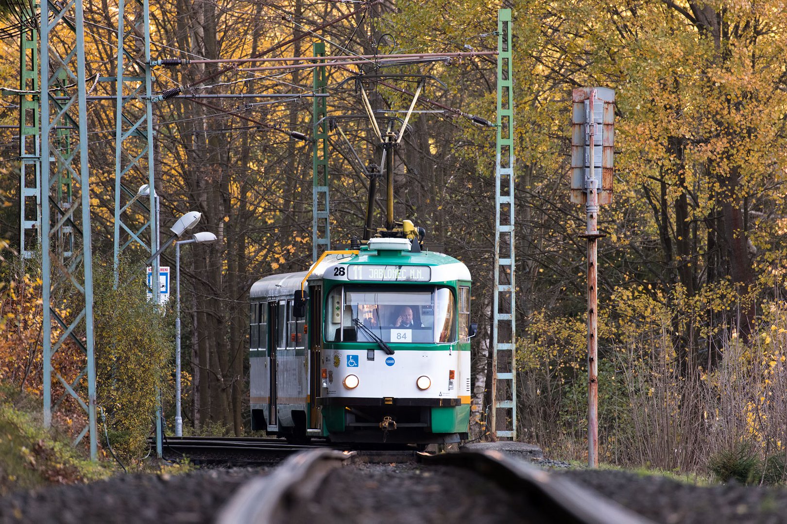 Wie bei einer Überlandbahn...