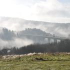 Wie das Licht mit dem Nebel spielt