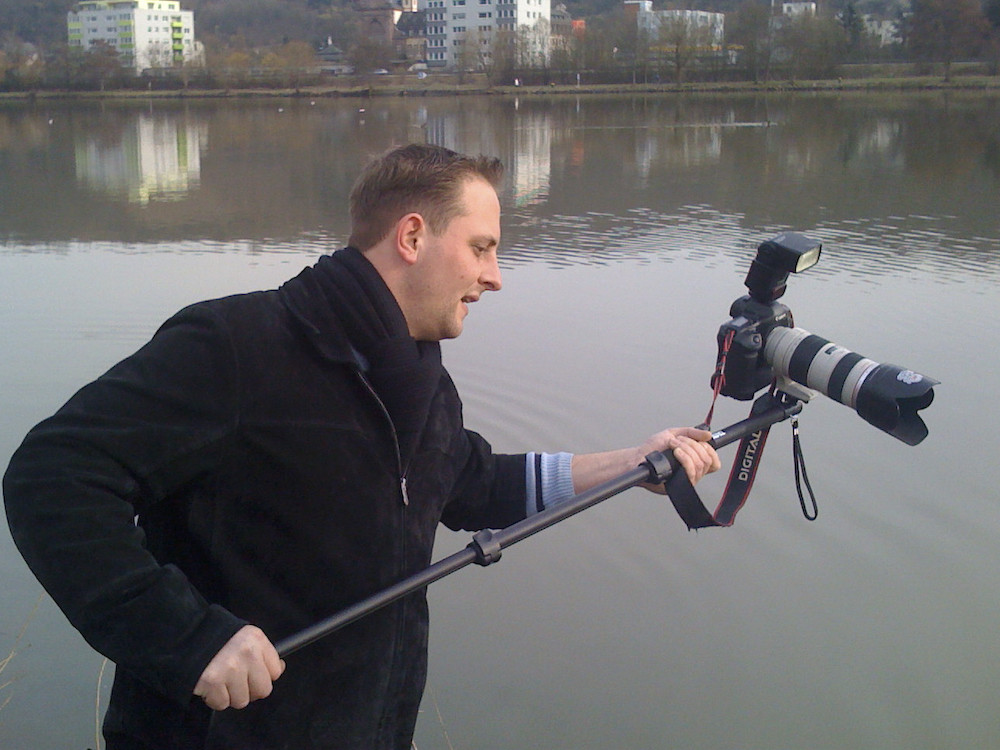 Wie das Nutria Bild entstand