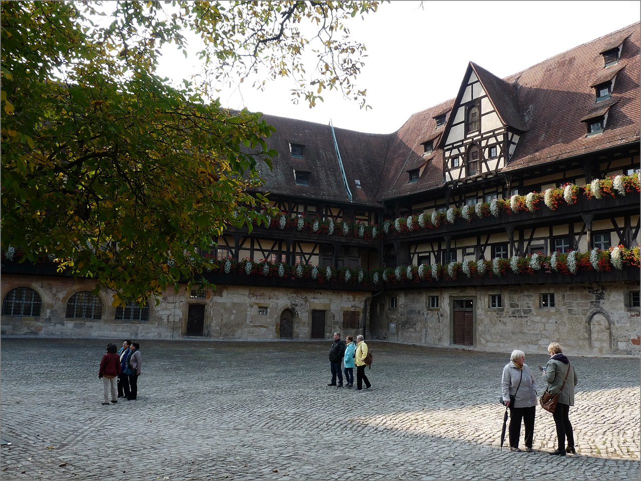 Wie Dazumal ....alte Hofhaltung Bamberg