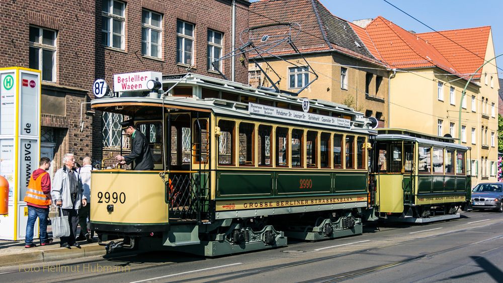 WIE DAZUMAL - ALTE TRAM IN GUTER PFLEGE