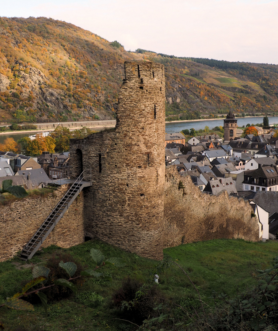 Wie dazumal… alter Turm in Oberwesel…