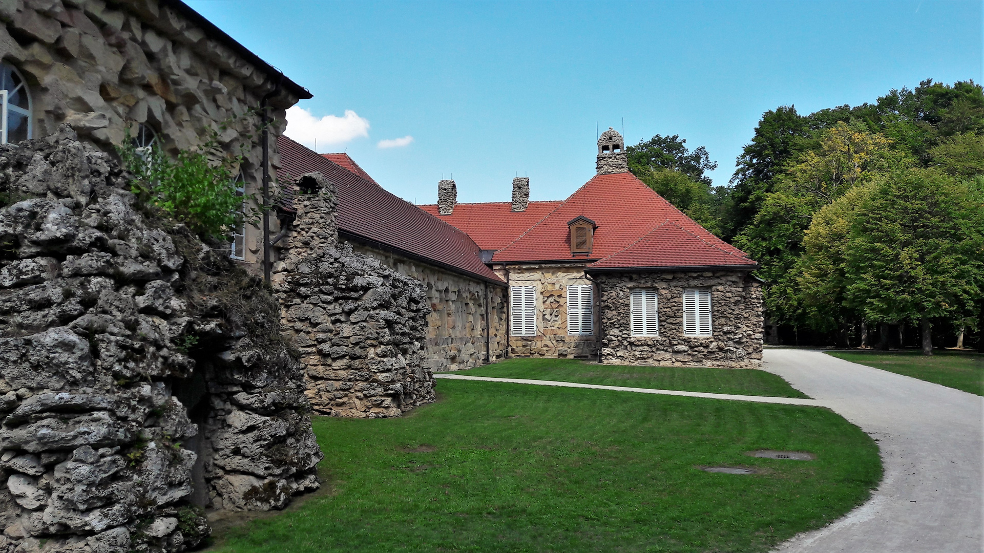 Wie dazumal : Altes Schloss Eremitage Bayreuth 30.8.2019