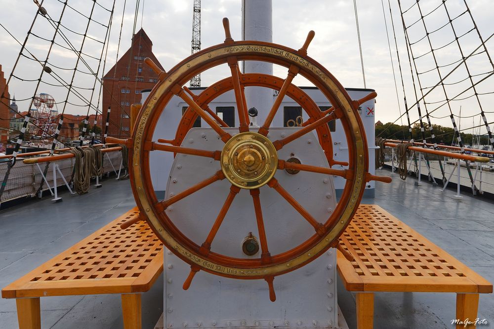 Wie Dazumal - Am Steuerruder der Gorch Fock