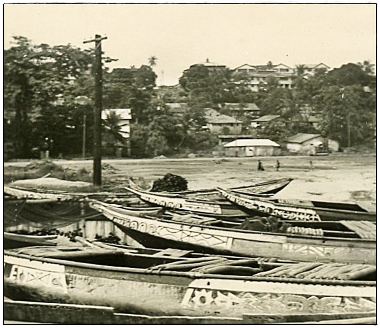 Wie Dazumal- Am Strand von Monrovia