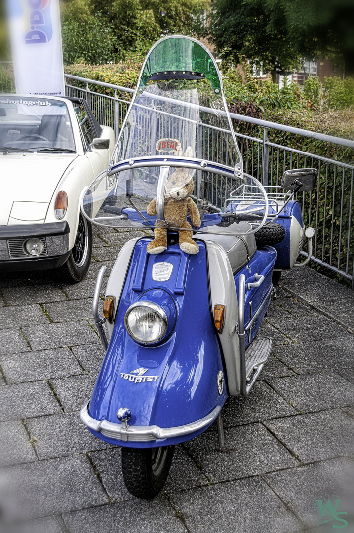 Wie dazumal bei einem Oldtimer Treff in Stolberg