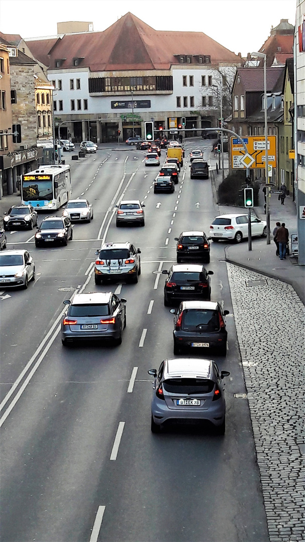 wie dazumal : Blick  auf mein Dazumal in Bayreuth