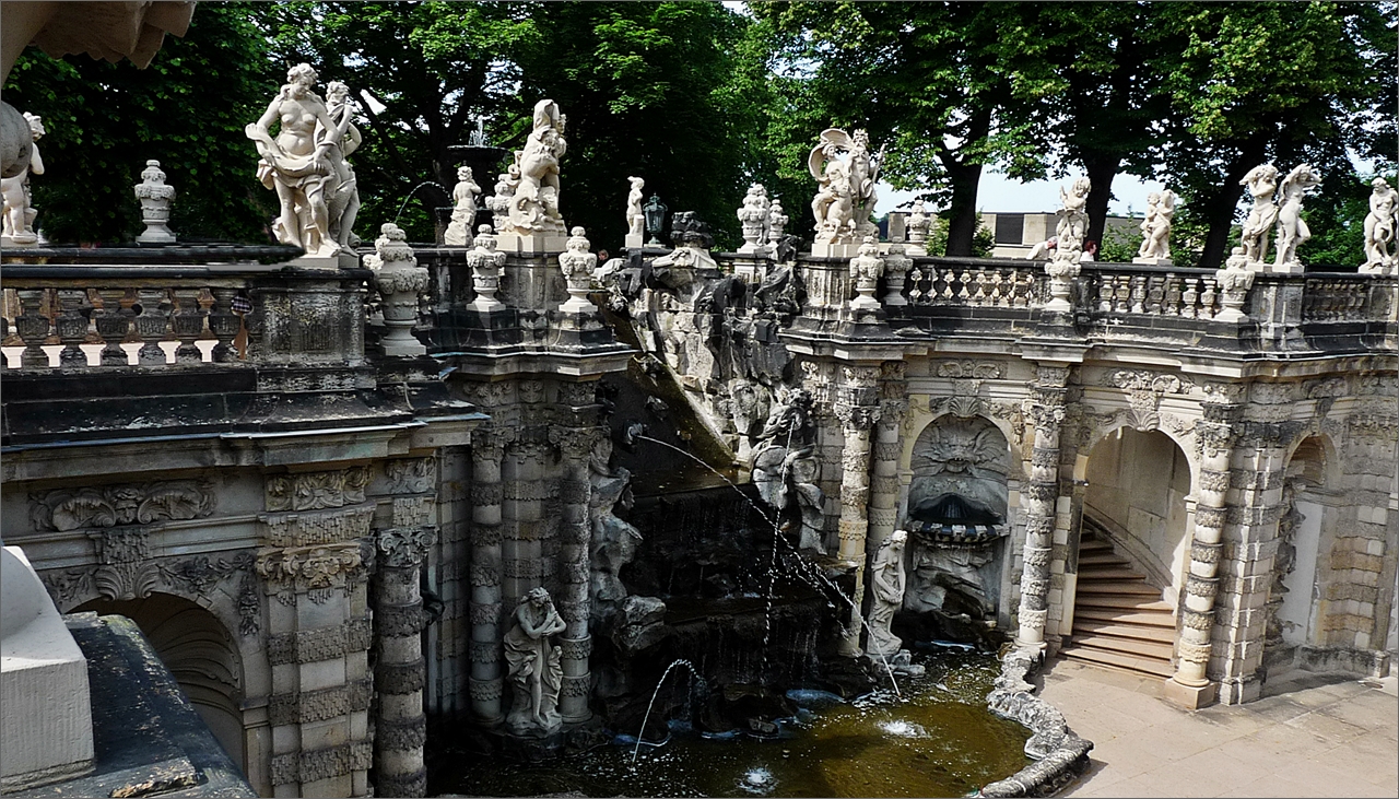 Wie Dazumal ....Brunnen-Figuren