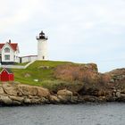 Wie Dazumal: Cape Neddick Light (Maine), USA