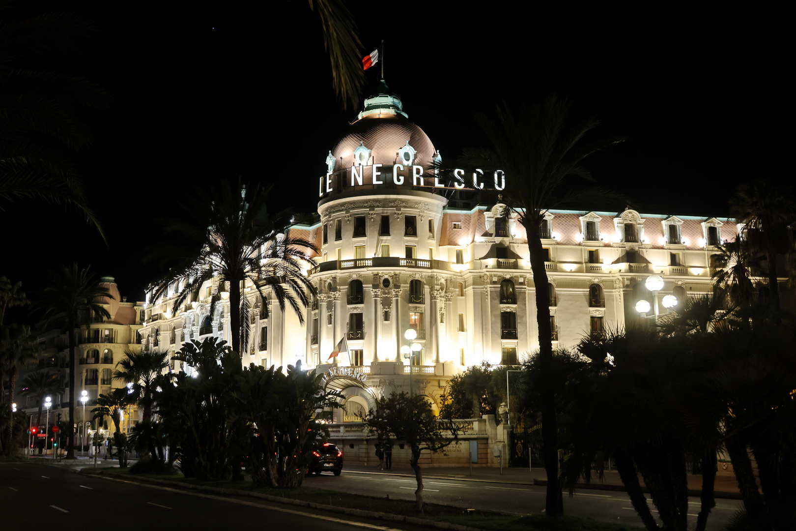 Wie Dazumal: das Hotel Negresco in Nizza