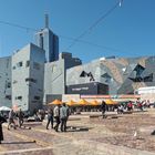 Wie Dazumal: der Federation Square in Melbourne