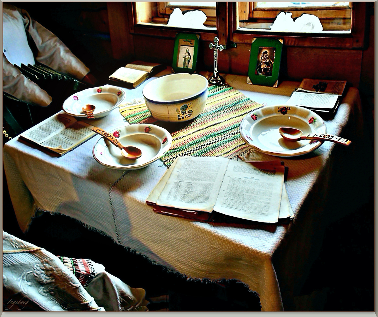 # wie dazumal: der gedeckte Tisch # Foto & Bild | indoor, stillleben ...
