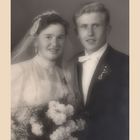 wie dazumal ... die Hochzeit meiner Eltern 1956