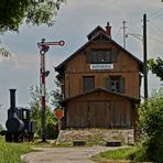 Wie dazumal - ein kleiner Bahnhof ...