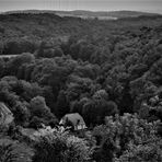 Wie dazumal - Einsam im Tal gelegenes Fachwerkhaus