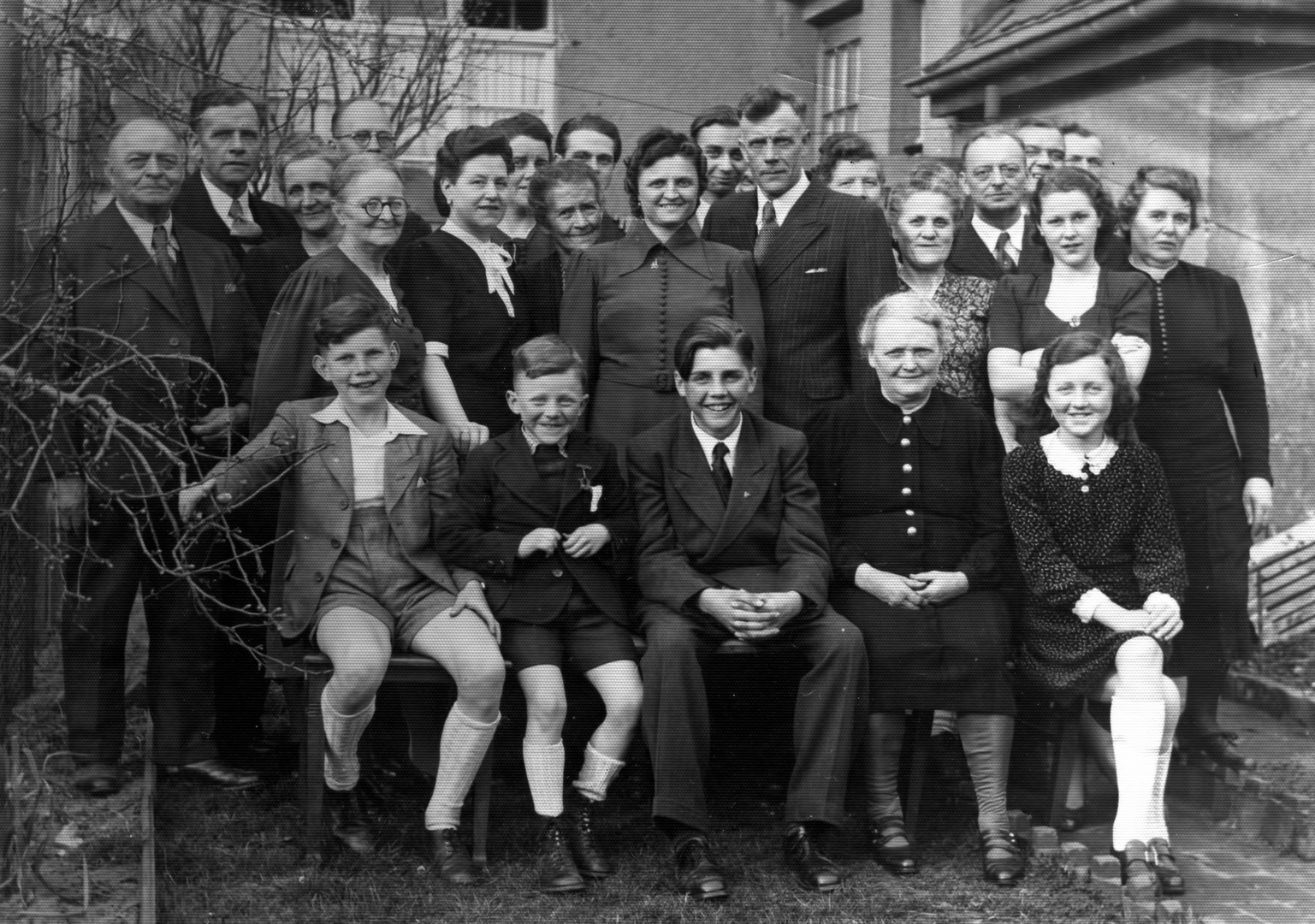 Wie dazumal - Familientreffen um 1947
