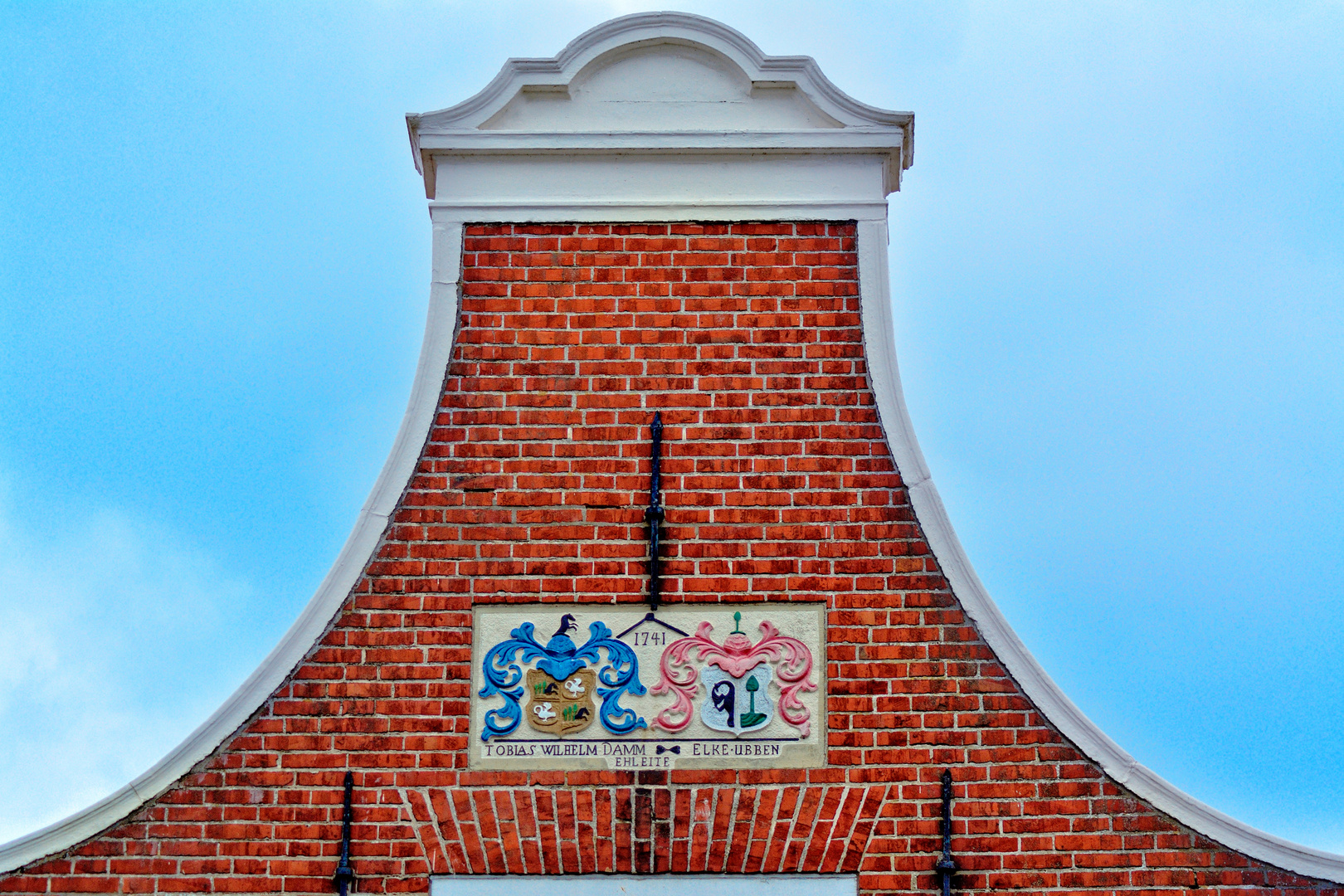 Wie Dazumal - Fassade im ostfriesischen Greetsiel