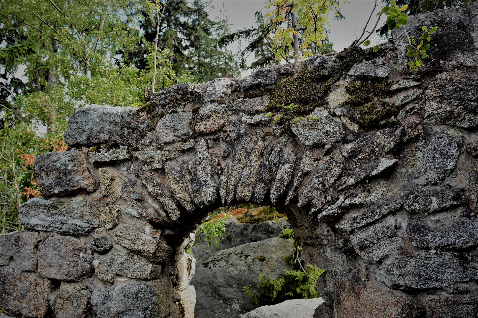 Wie dazumal ; Felsenlabyrinth Luisenburg