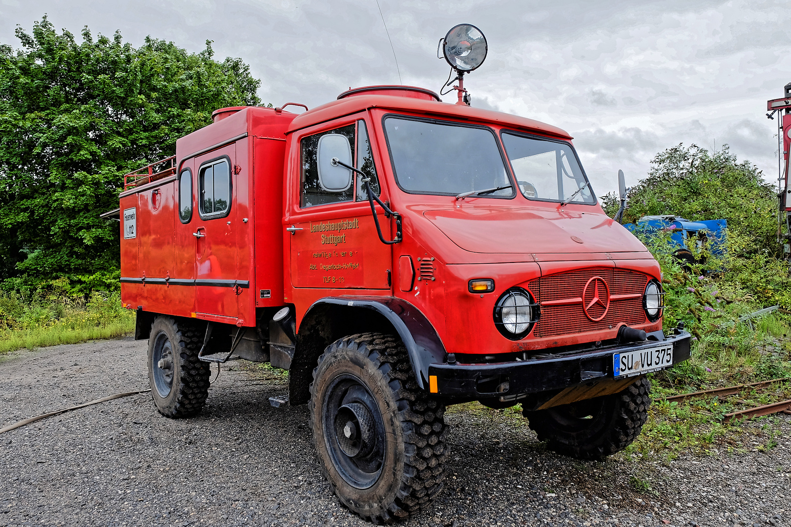 Wie Dazumal - Feuerwehr Unimog